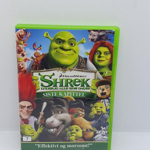 Shrek, siste kapittel. Dvd