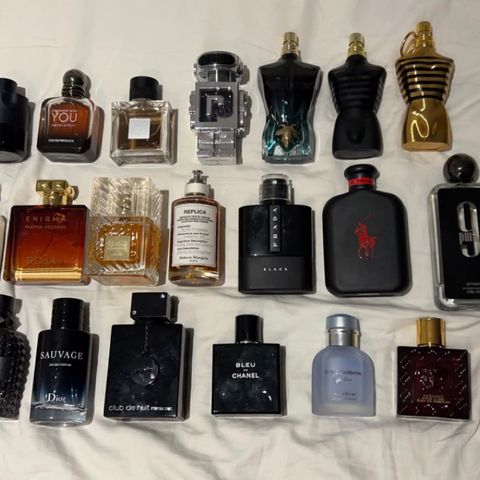 2ml dekanter/sample av diverse parfymer