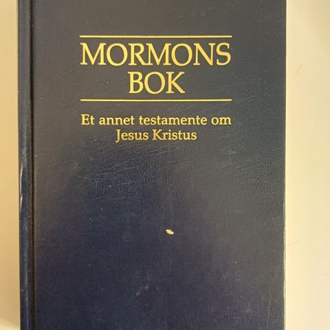 Mormons bok: Et annet testamente om jesus Kristus : Joseph smith ( 1969 )