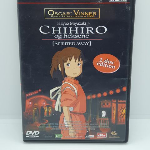 Chihiro og heksene. Dvd