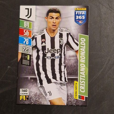 Cristiano Ronaldo Juventus Panini adrenalyn XL FIFA 365