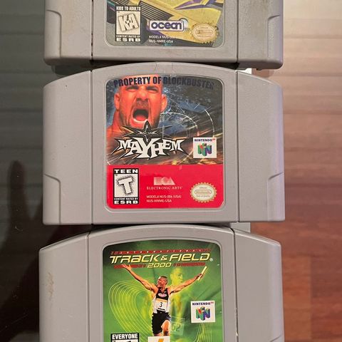 Nintendo 64 (N64) - NTSC Spill (USA)