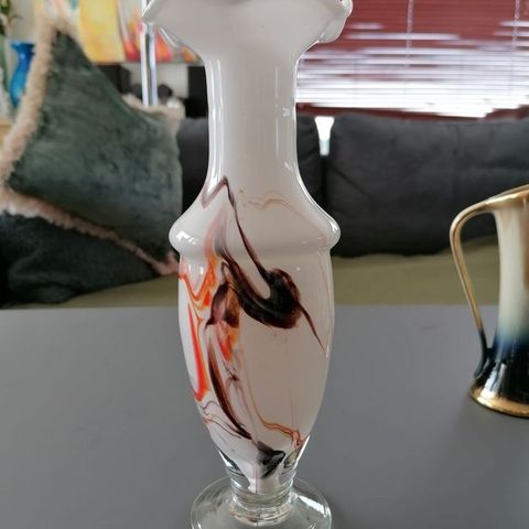 Vintage vase, glass