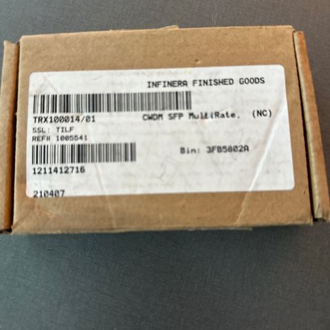 Infinera TRX100014 BlueOptics BO05C13640D SFP