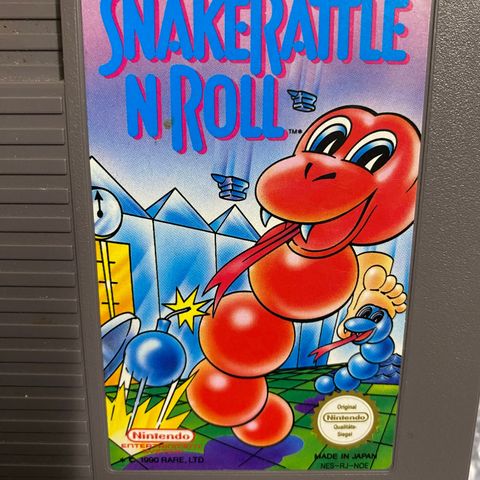 NES Snake Rattle N Roll