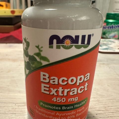 Ny Pris-Bacopa Extract. 450mg med minst 40% Bacosides