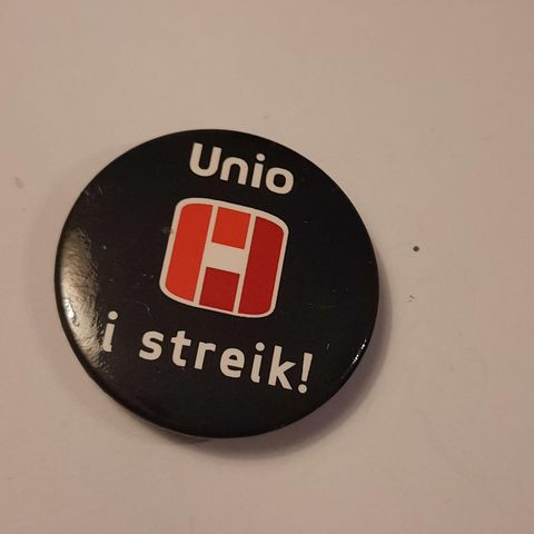 Unio i streik - Button / Pin