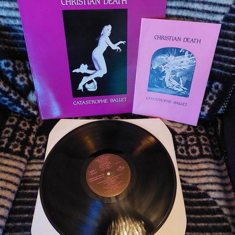 CHRISTIAN DEATH CATASTROPHE BALLET LP bauhaus the cure sisters of mercy