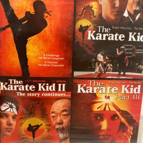The karate kid collection (Uåpnet i plast) Norsk tekst