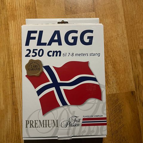 Flagg 250 cm til 7-8 meters stang