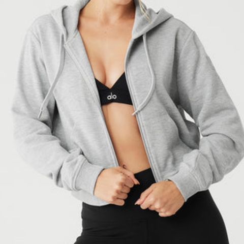 Alo yoga Routine cropped hoodie str s
