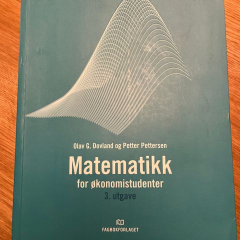 Matematikk for økonomistudenter