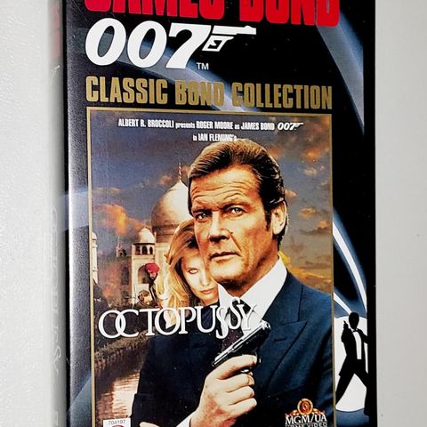 VHS SMALL BOX JAMES BOND 007.OCTOPUSSY 1983.