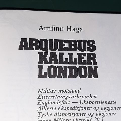 Arquebus kaller London