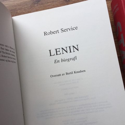 Lenin biografi