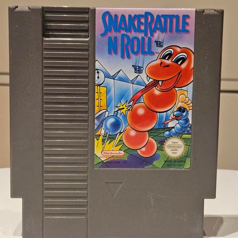Snake Rattle N Roll NES PAL