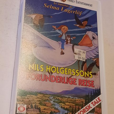 Nils Holgersson forunderlige reise - VHS