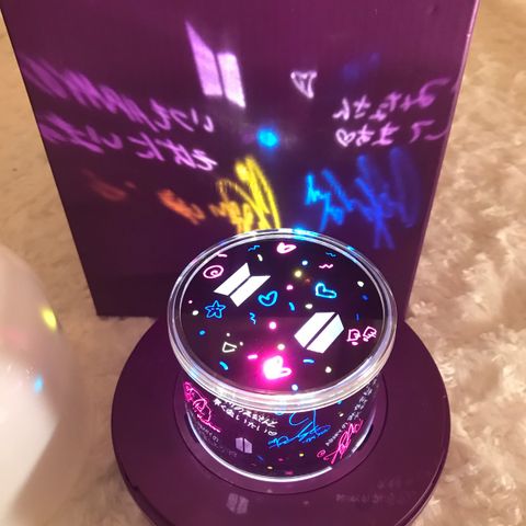 BTS FC Music Box Light nattlys/musikkboks (Helt ny, uåpna)