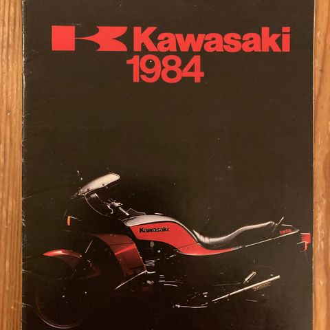 Kawasaki MC-Katalog Orginal 1984 Svensk