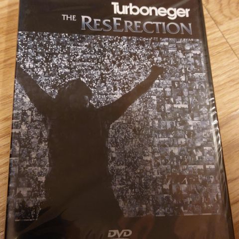 Turboneger 'The ResErection' DVD. Ny i plast.