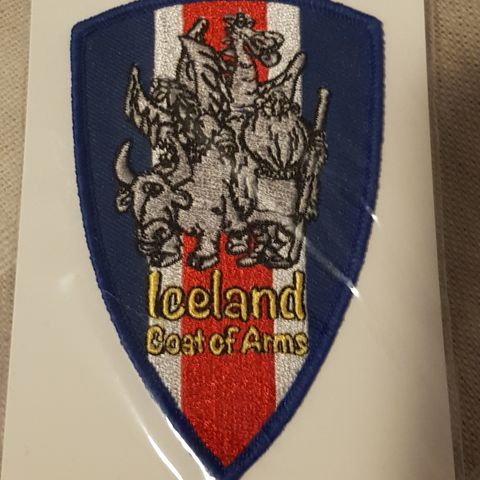 Icelandic/Islandsk Patch/borrelås