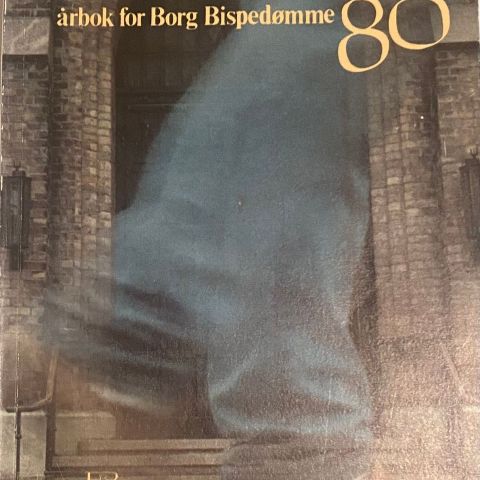 "Borg 80 . årsbok for Borg Bispedømme". Se bilde av innholdsfortegnelse