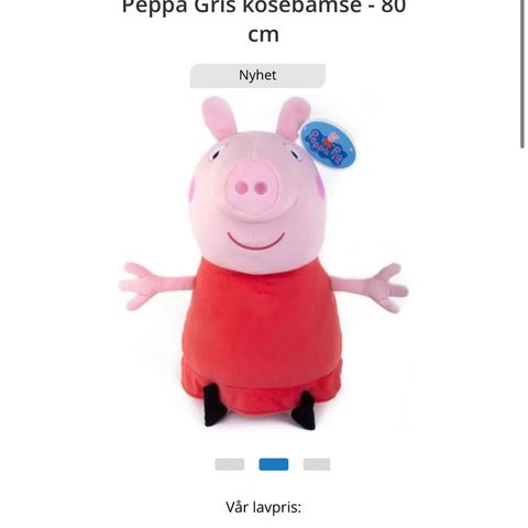 peppa gris og georg i dinosaur