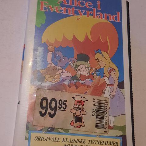 Alice i eventyrland - Elap video - VHS