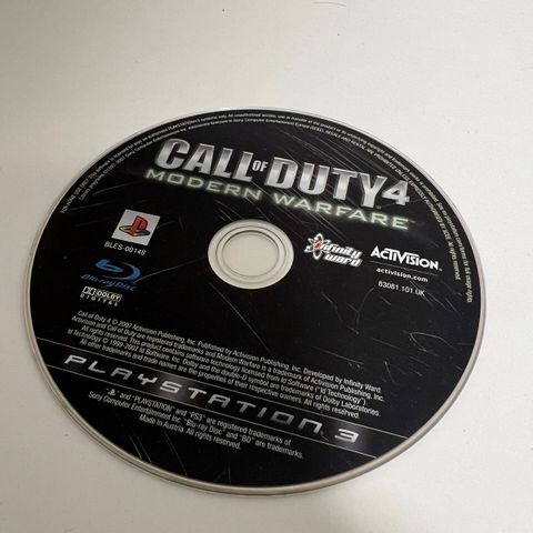 Call of duty 4 Modern Warfare - PS3