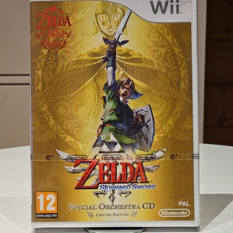 Zelda Skyward Sword Wii Forseglet!