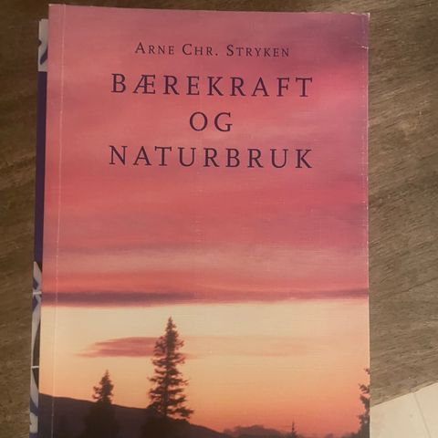 bærekraft og naturbruk