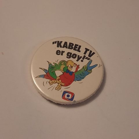 Kabel TV er gøy - Button / Pin