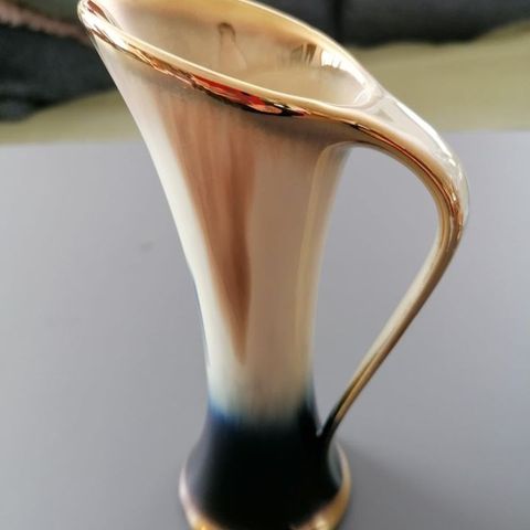 Vintage liten vase, keramikk