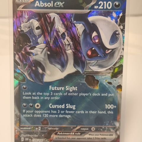 Absol Ex 135/197 Double Rare Holo - Pokemon Obsidian Flames