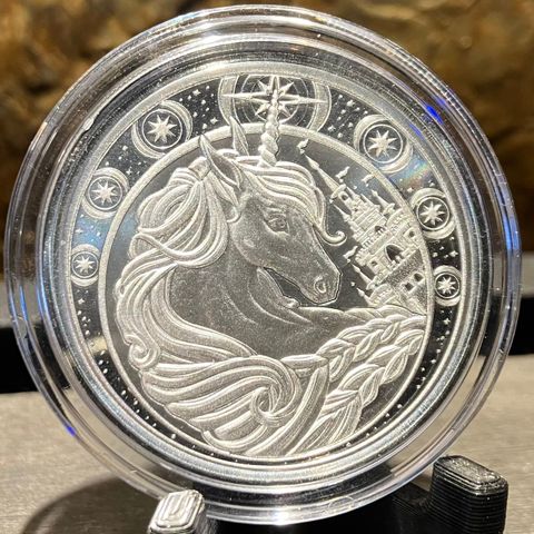 2023 Ghana, Unicorn , 1 os silver