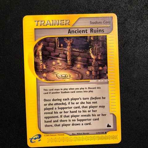 pokemonkort Ancient Ruins 119/144