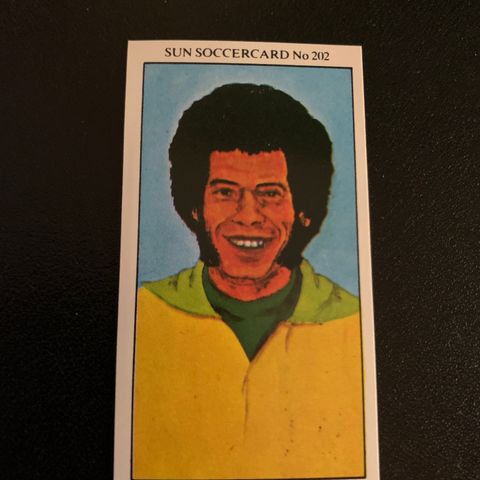 Carlos Alberto Brasil fotballkort samlekort fra 1979 selges!