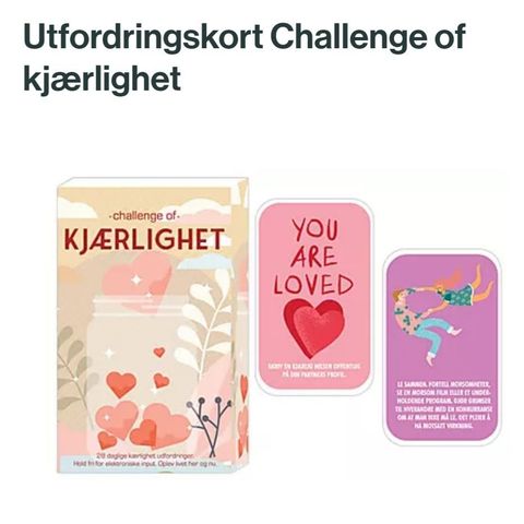 Kjærlighet, kort