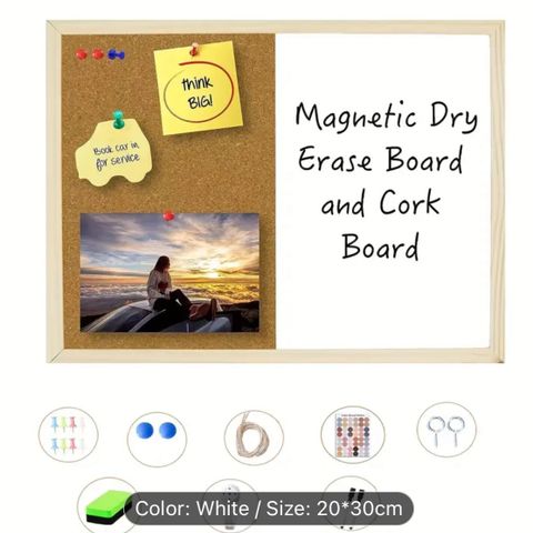 Magnetisk Whiteboard 20x30