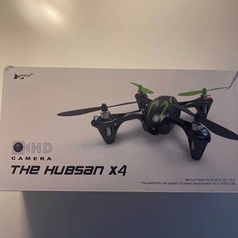 The Hubsan x4 drone