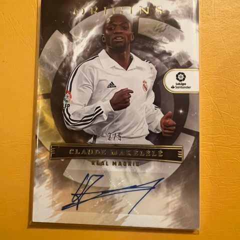 Claude Makélélé auto fotballkort 2/5