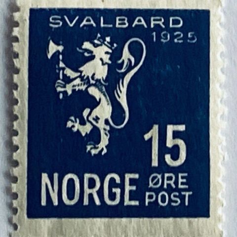 Norge 1925 Svalbard NK 138 Postfrisk