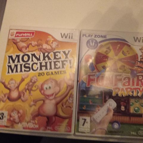 Funfair Party & Monkey Mischief (Wii)