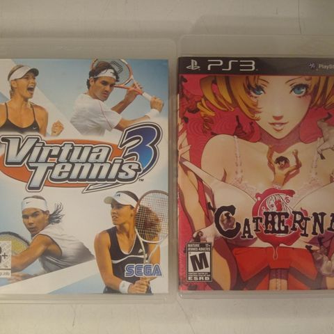 Catherine ps3 / Virtua Tennis 3