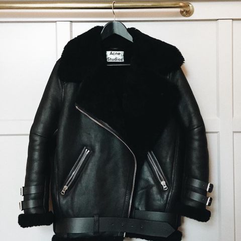 Acne Velocite shearling jakke