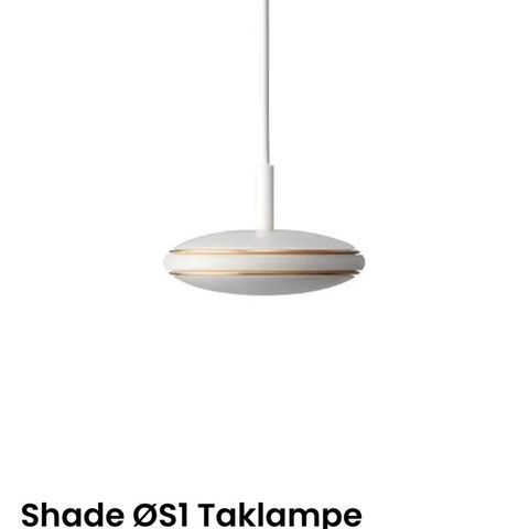 Moderne tak lampe