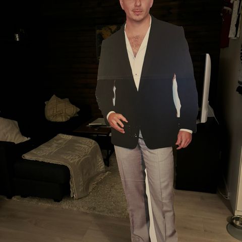 Pitbull cutout helfigur