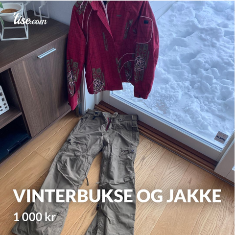 Vinterbukse og jakke