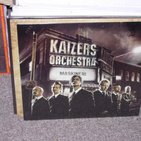 LP / Vinyl : Kaizers Orchestra + JanOve: 7 LP'er alle originale