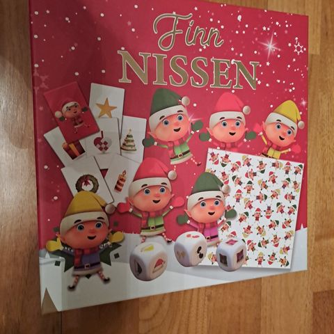 Finn nissen/ Julespill/ Brettspill for kr. 100